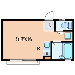 菜畑駅 徒歩2分 1階の物件間取画像